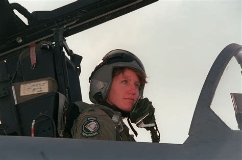 Flying Firsts: The USAF's First Female Fighter Pilot | National Air and