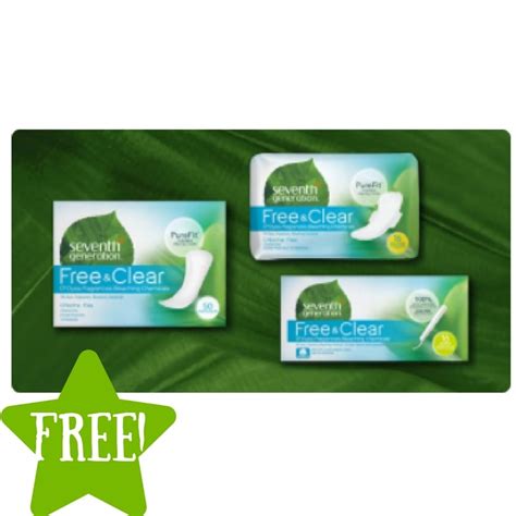From time to time, u by kotex offer some pads or liners (tampons are no longer permitted to be given out as free samples). FREE Seventh Generation Tampon & Pad Sample Kit