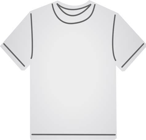 T Shirt White Clipart Vector Clip Art Online Royalty Free Design
