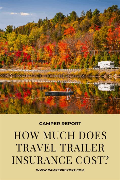 How Much Does Travel Trailer Insurance Cost Camper Report In 2020