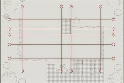 How To Create Column Grid Of The Building Autocad Architecture Blog