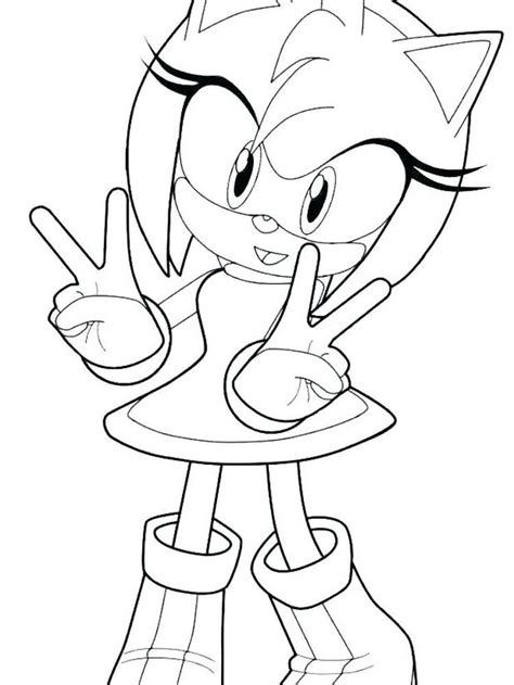 Sonic The Hedgehog Coloring Pages Printable When Viewed From Its