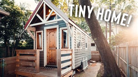 Cute Tiny Home Perfect For Tiny Living Tiny House Tour Youtube