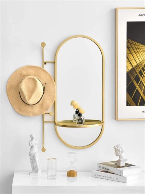 Maybe you would like to learn more about one of these? Double-Duty-Decor: 20 Gorgeous Mirrors With Shelves & Hooks