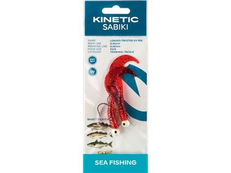 Buy Kinetic Sabiki Loaded Twister Uv At Kinetic Fishing