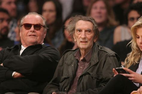 Jack Nicholson And Harry Dean Stanton At Lakers Vs Spurs Game