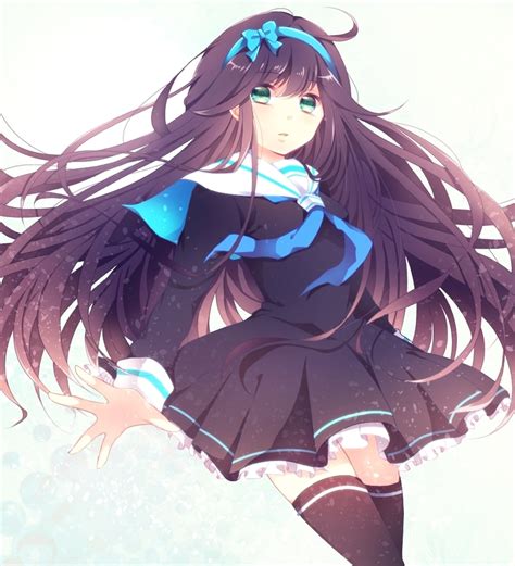 More anime references, this time i drew some long hair styles for girls follow me in facebook! long hair :: girl :: art (beautiful pictures) :: anime ...