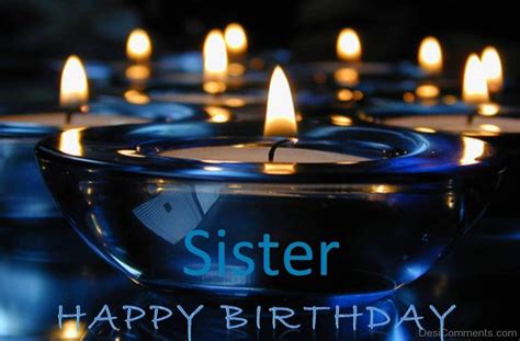 You can also send your friend a creative birthday card in email or upload the card into their facebook page. Birthday Wishes for Sister Pictures, Images, Graphics for ...