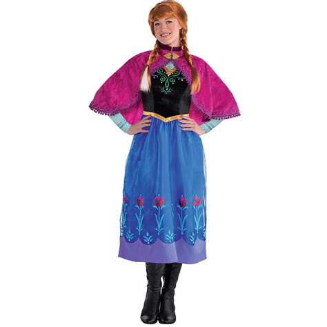 Adult Anna Costume Frozen In 2020 Adult Anna Costume Anna Frozen