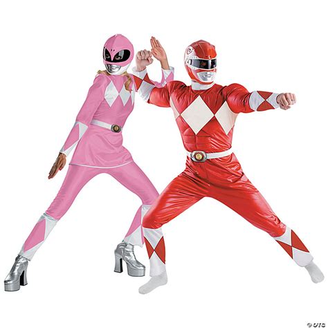 Adults Power Ranger Couples Costumes