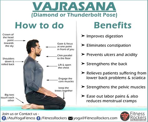 How To Do VAJRASANA VAJRASANA Benefits Bikram Yoga Iyengar Yoga Ashtanga Yoga Yoga Postures