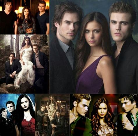 Perfect Collage Vampire Diaries Elena Damon Happiness Challenge