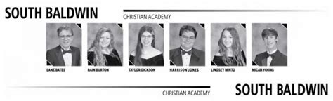 Honoring Our 2021 Graduates South Baldwin Christian Academy