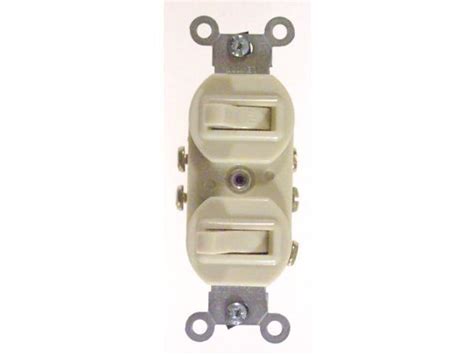 Leviton Commercial Grade 3 Way Ac Combination Switch Toggle