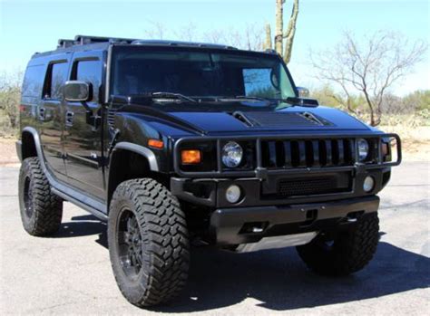 Buy Used Hummer H Navigation Sunroof Chromes Many Extras In