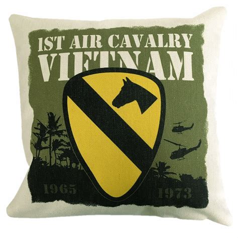 1st Air Cavalry Division United States Army Vietnam Cushion Etsy