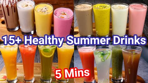 15 Healthy Refreshing Summer Drinks Recipes In 5 Mins Cooling Summer