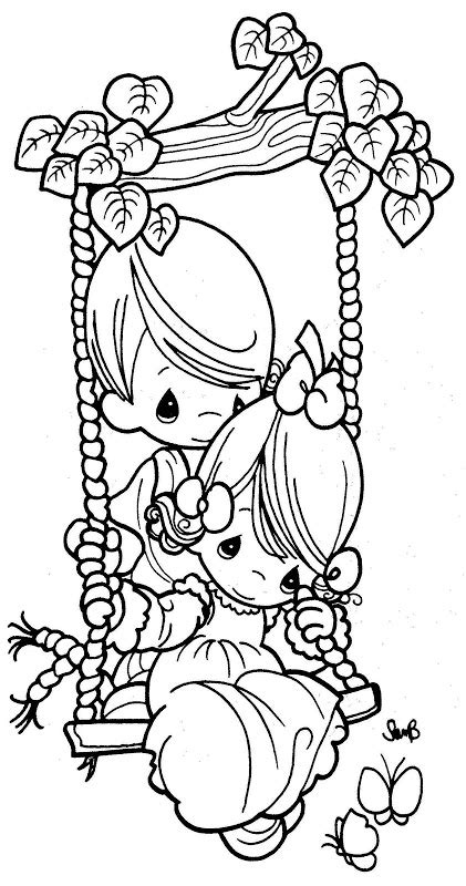 Precious Moments Couples Coloring Pages At Free