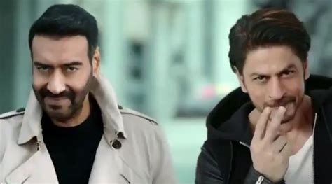 Ajay Devgn Chases Shah Rukh Khan In New Pan Masala Ad Internet