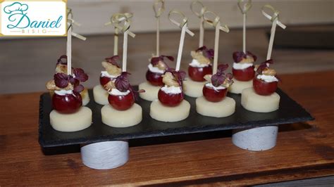 Fingerfood -- Käse Trauben Spiesse -- super einfach und lecker