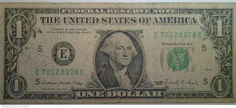 1 Dollar 1988 E 1988 Issue 1 Dollar United States Of America