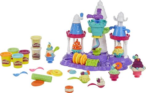 Amazon Com Play Doh Ice Cream Castle Toys Games
