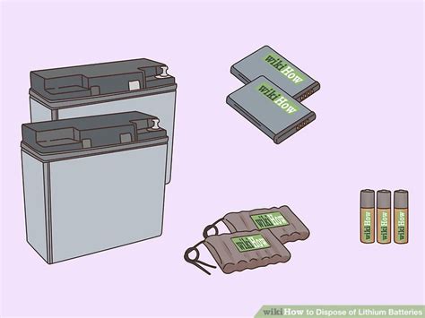 However, when it comes to lithium battery disposal you'll the first step to properly disposing of lithium batteries is to identify them. How to Dispose of Lithium Batteries: 14 Steps (with Pictures)