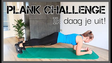 Plank Workout Challenge Core Oefeningen Voor Buikspieren En Onderrug