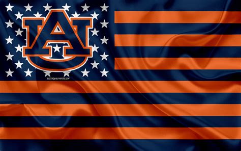 Download Wallpapers Auburn Tigers American Football Team Creative