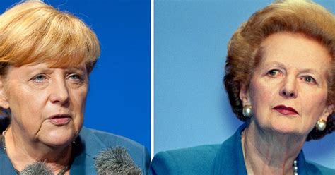 Angela merkel has a phd in quantum chemistry. Angela Merkel And Margaret Thatcher - As German Elections ...