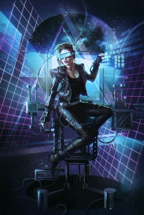 Cyber Girl Wallpapers Wallpaper Cave