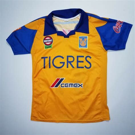 Tigres Uanl Mens Small S Soccer Futbol Club Jersey Shirt Monterrey