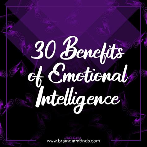30 Benefits Of Emotional Intelligence