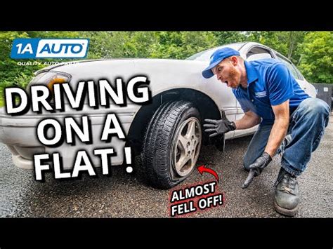 Can I Drive A Flat Tire Miles Useful Tips Drill And Driver