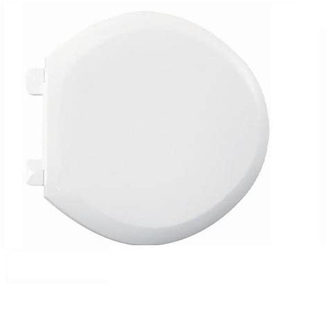American Standard Everclean Round Closed Front Toilet Seat In White