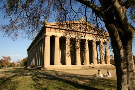 The Parthenon Full Sized Replica In Centennial Park Nashville