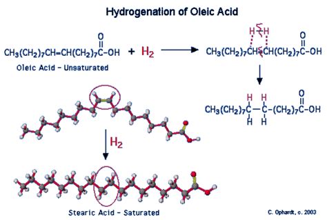 Hydrogenation Of Unsaturated Fats And Trans Fat Chemistry Libretexts