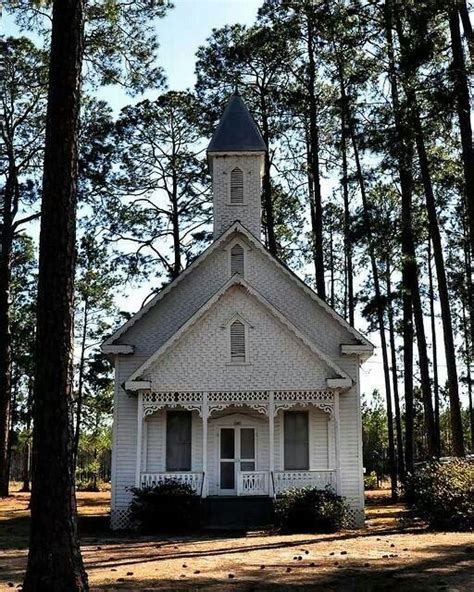 Church In Ruskin Georgia Abandoned Churches Old Churches Old Country