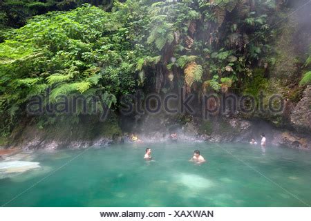 Las Georginas Hot Springs Quetzaltenango Guatemala Central America Stock Photo Alamy