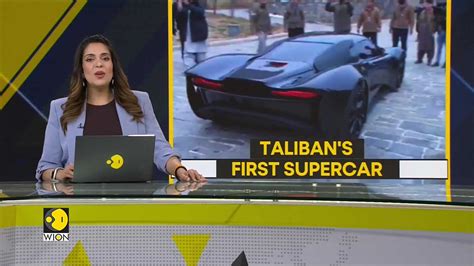 wion fineprint afghanistan taliban unveils first supercar designed and made in the country