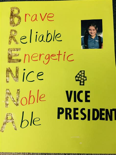 Pin By Lea Taylor On Elementary School Student Council Election Posters