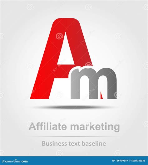 Affiliate Marketing Business Icon An Brand Stock Vector Illustration