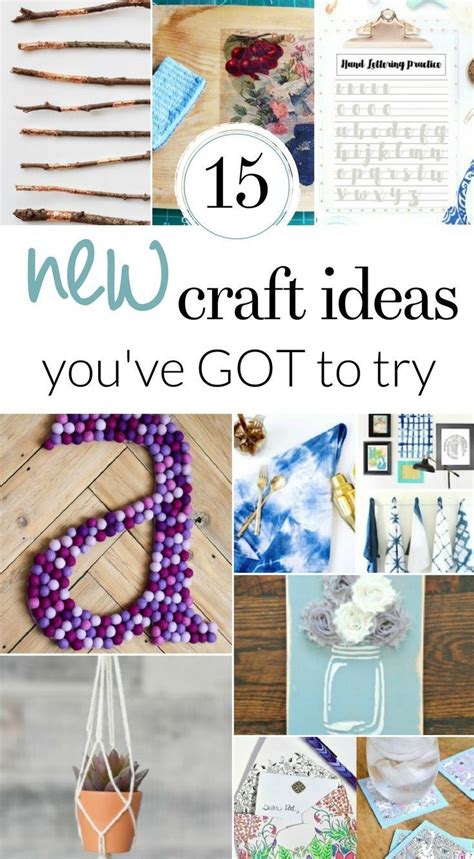 12 New Craft Ideas You Need To Try In 2023 Trending Crafts Easy Arts