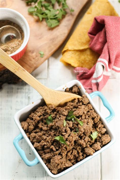 Easy Taco Seasoning For Ground Beef Tacos