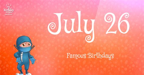 26 July July 26 Birthday Horoscope Zodiac Sign For July 26th The