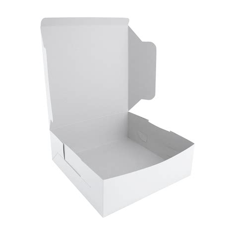 Cake Box Plain White 35 X 35 X 12 Cm 1 Piece Falcon Pack Online