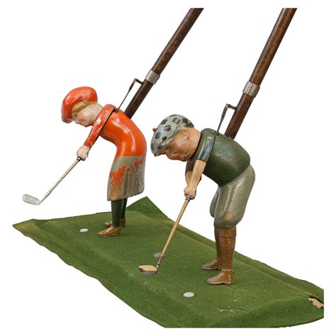 1920s Schoenhut Indoor Golf Toy Tommy Green Golf Game At 1stdibs