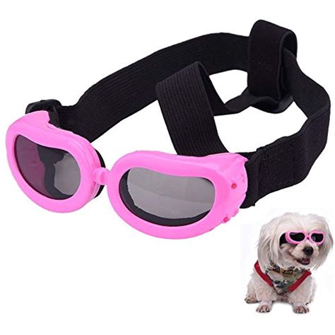 Yunt Stylish Pet Dog Puppy Driving Cycling Foldable Sunglasses Uv