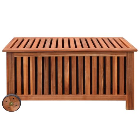 Gartenbox für griller und kochutensilien (rollladenbox storemax, highboard oder geräteschrank). Auflagenbox Gartenbox Holz 118x52x58 cm - my-shop24.ch