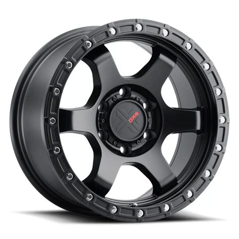 Dx4 Wheels Ram 1500 Nitro Flat Black 6 Lug Wheel 18x9 12mm Offset
